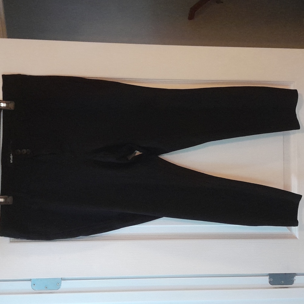 Torrid pointe high waisted black dress pants